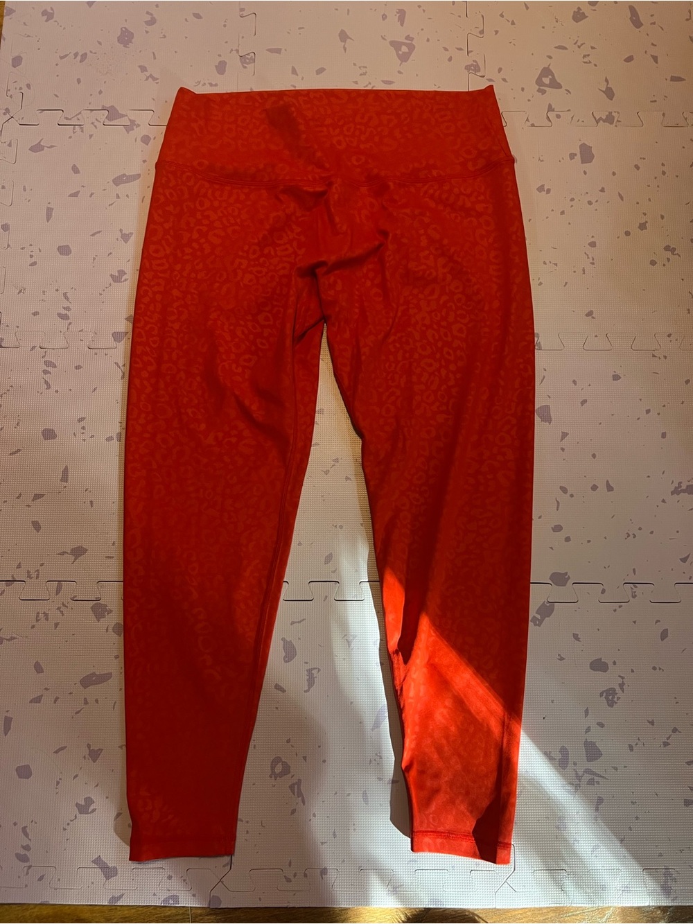 BuffBunny Red Leopard-Print Leggings
